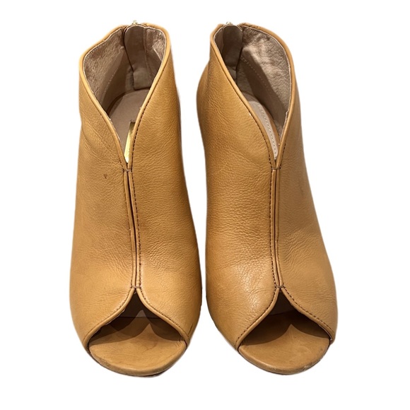 Louise et Cie Selago tan leather booties Sz 9.5 - Picture 5 of 8